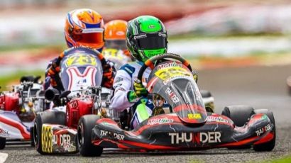 Piloto Gabriel Moura está na final do Campeonato Brasileiro de Kart