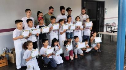 EMEB Monteiro Lobato recebe ação através do projeto Cidadãos do Futuro