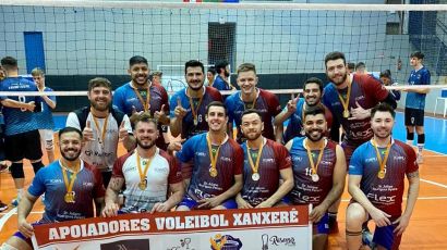 Xanxerê é campeão da Liga Oeste de Vôlei Masculino