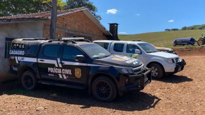 Caoagro participa de força-tarefa e prende homem em flagrante