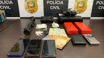 Polícia Civil deflagra operação e prende quatro pessoas em Faxinal dos Guedes