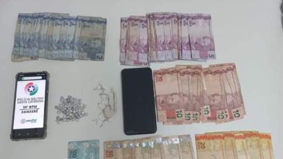 Polícia Militar apreende adolescentes por tráfico de drogas