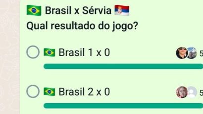 Confira os ganhadores dos brindes para quem acertou o placar do jogo do Brasil