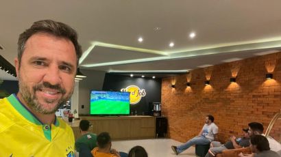 Veja as fotos da torcida pelo Brasil durante o jogo com a Suíça