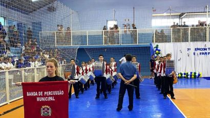 Banda de Percussão Municipal de Xanxerê participa de Festival de Bandas e Fanfarras