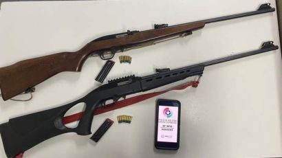 Dois homens são presos em Xanxerê portando armas e munições