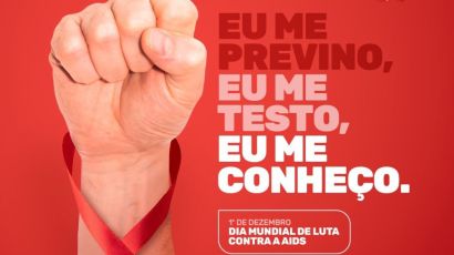 Dezembro vermelho: mês alerta para a importância do diagnóstico precoce do HIV/Aids