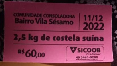 Comunidade do bairro Vila Sésamo realiza venda de ingressos