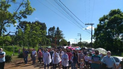 27° Romaria de Nossa Senhora Aparecida foi realizada em Xanxerê nesta terça-feira (12)