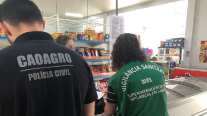 Polícia Civil realiza operação e apreende produtos irregulares em Xanxerê