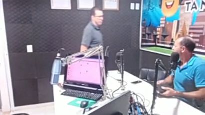 Comunicador agride vereador durante programa de rádio em São Domingos