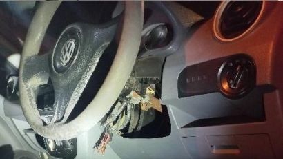 PM prende homem suspeito de furtar veículo, em Xanxerê