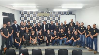 Polícia Civil de Xanxerê realiza recepção de novos policiais