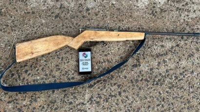 Homem é preso em Ipuaçu por ameaça e porte de arma de fogo