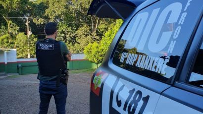 Polícia Civil de Xanxerê cumpre mandado de prisão preventiva no bairro Vila Sésamo