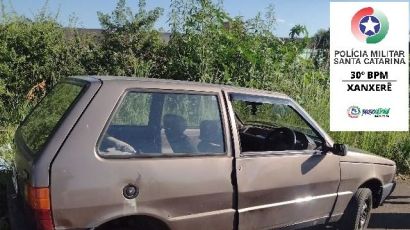 Veículo furtado é recuperado em Xanxerê