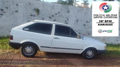 Veículo furtado em Xaxim é recuperado em Xanxerê