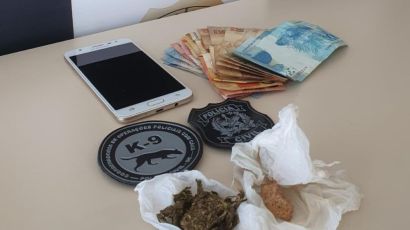 DIC de Xanxerê prende em flagrante homem por tráfico de drogas