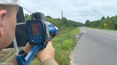 Velocidade excessiva lidera ranking de multas nas rodovias estaduais de SC