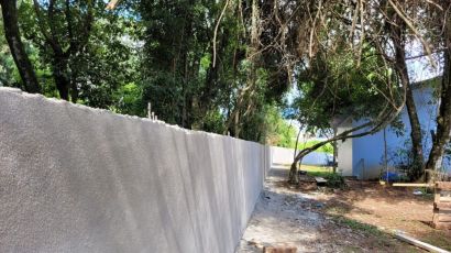 Cemei Dente de Leite passa por obras de reforma e cercamento