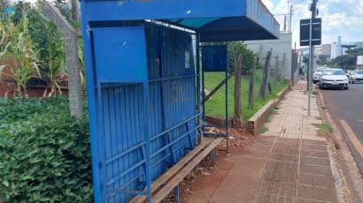 Vereador pede padronização dos pontos de parada de ônibus em Xanxerê