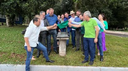 Inaugurada pavimentação asfáltica na rodovia XRE-052