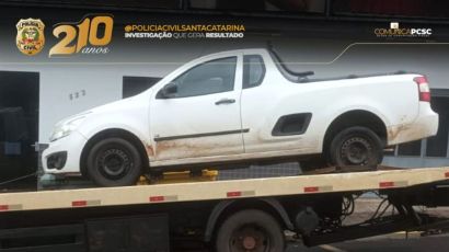 Polícia Civil de Xanxerê recupera veículo furtado