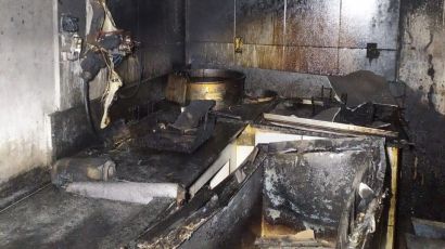 Mau funcionamento de fritadeira causa incêndio em padaria