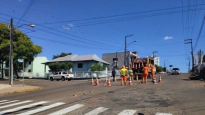 Prefeitura de Xanxerê inicia revitalização na sinalização de trânsito