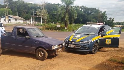 Idoso foge da fiscalização e provoca acidente na BR-282 em Xanxerê