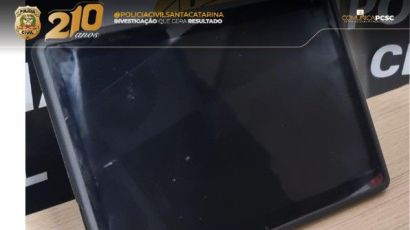 Polícia Civil recupera tablet furtado de escola no Centro de São Domingos