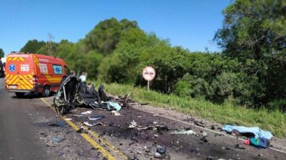 Vítima de acidente em Ponte Serrada é adolescente de 16 anos