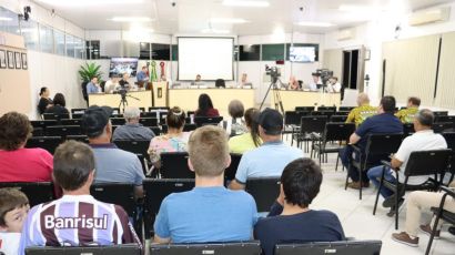 Projeto que institui Plano de Mobilidade Urbana passa pela 1ª votação na Câmara de Xanxerê