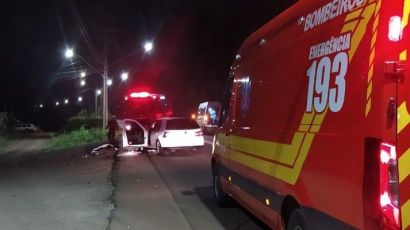 Colisão deixa motociclista gravemente ferido em Abelardo Luz