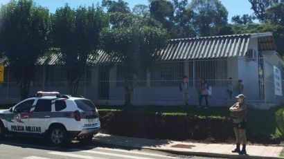 Polícia Militar de Xanxerê mantém rondas preventivas nas escolas