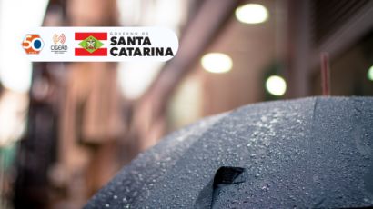Frente fria provoca mudança no clima e traz temporais para Santa Catarina