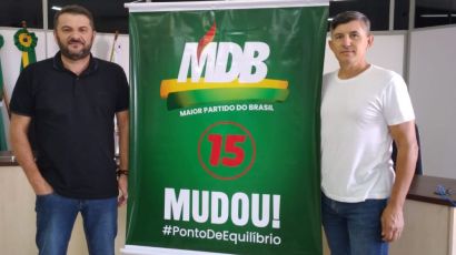 MDB Xanxerê elege novo presidente e vice-presidente