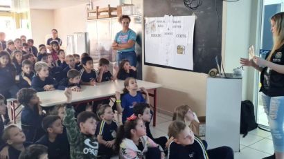 Escola de Xanxerê recebe palestra sobre combate à dengue