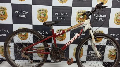 Polícia Civil de Xanxerê procura por proprietário de bicicleta recuperada