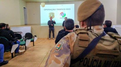 Ação conjunta da polícia resulta em prisões em Coronel Martins e São Domingos 