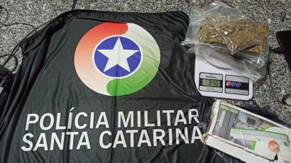 Bom Jesus: Polícia rodoviária apreende droga encontrada em ônibus na SC-155