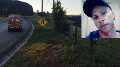 Motociclista que morreu após saída de pista na BR-282 tinha 32 anos