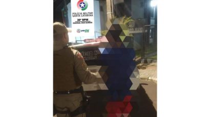 Jovem é preso por furto em Faxinal dos Guedes