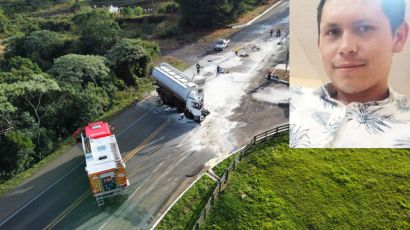 Identificado motorista que morreu em grave acidente na BR-282 em Ponte Serrada