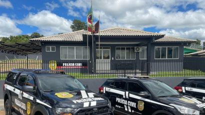 PC de Abelardo Luz cumpre mandado de prisão por tráfico de drogas e organização criminosa