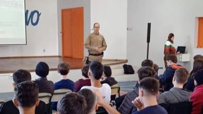 Polícia Militar inicia projeto em escola de Xanxerê