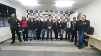 Delegado-geral da Polícia Civil visita delegacias da 16ª DRP de Xanxerê