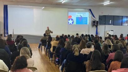 Polícia Militar de Xanxerê realiza capacitação com profissionais da educação