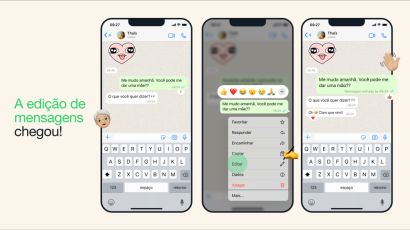 WhatsApp anuncia novos recursos que permitem editar mensagens e bloquear conversas