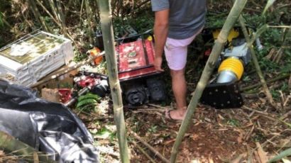 Caminhão e equipamentos roubados em Xaxim são recuperados